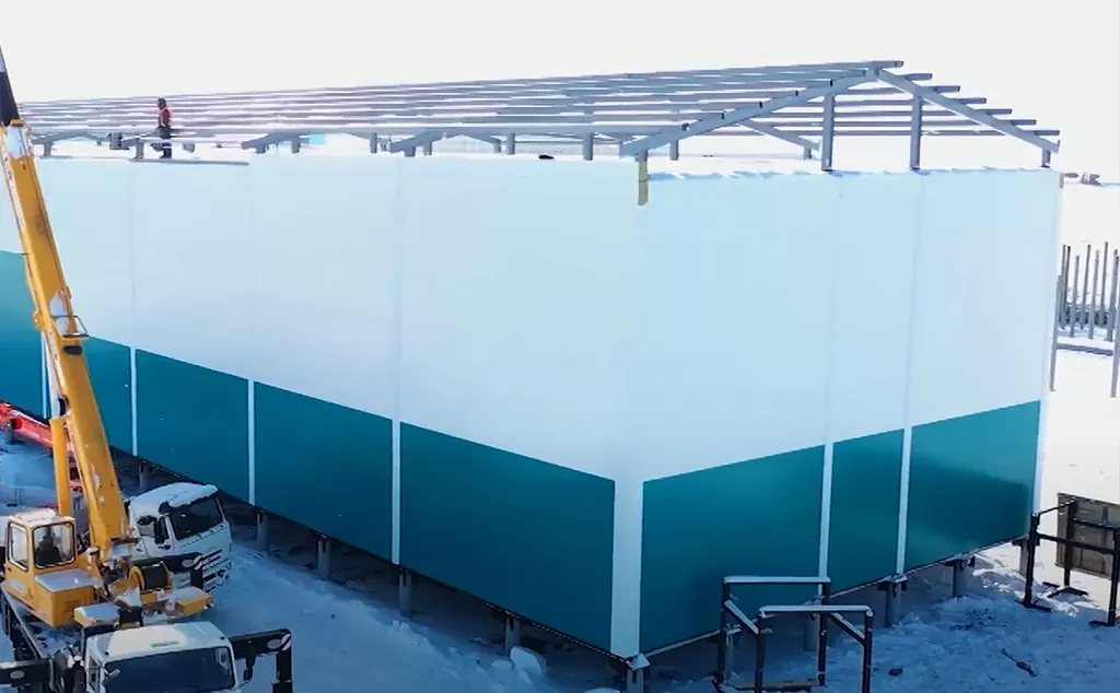 Концерн DoorHan строит в Арктике объекты инфраструктуры (видео)